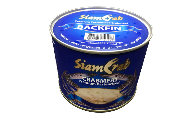 Pasteurised Crab Meat - Back Fin (Siam Brand)